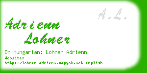 adrienn lohner business card